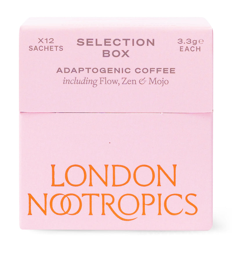 London Nootropics Adaptogenic Coffee Selection Box 72g, UK version
