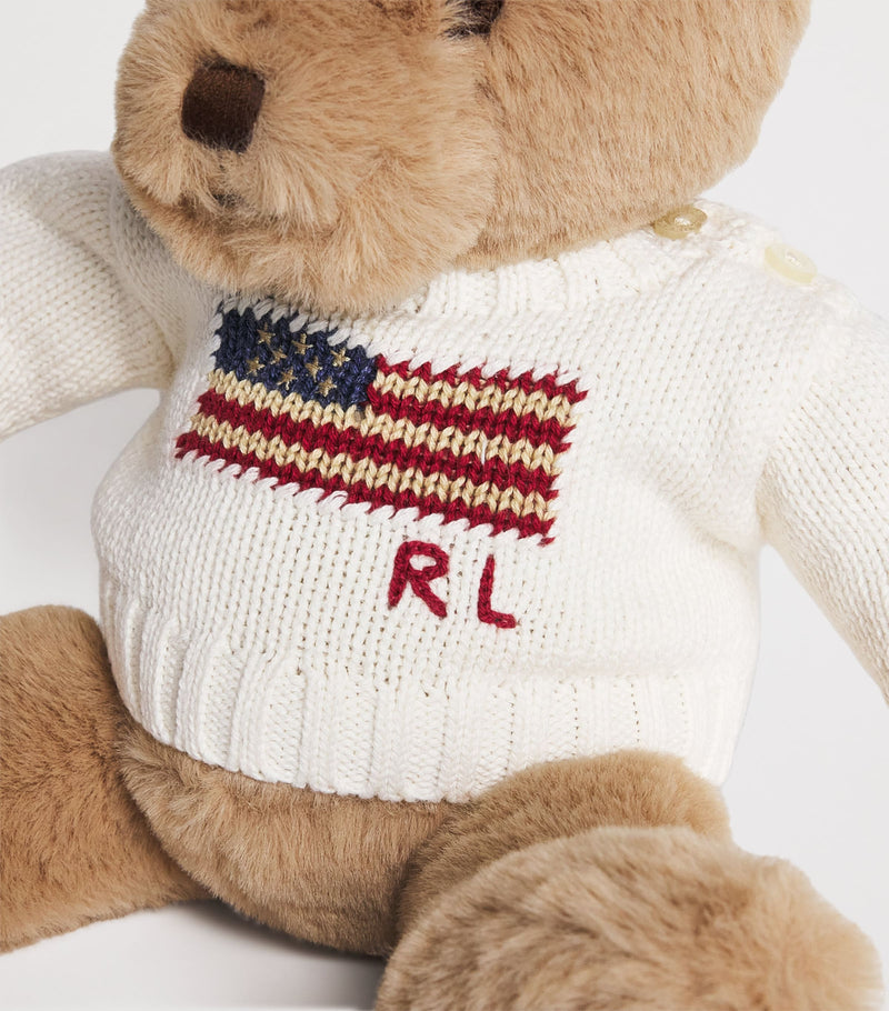 Ralph Lauren Polo Bear soft toy 20cm, imported from the UK