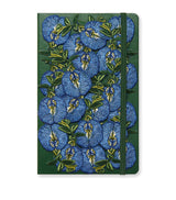 Harrods Moleskine Large Haute Couture Collection Clitoria Blue Notebook- Buy online at McGrocer