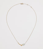 Annoushka Tulips chain necklace with diamonds and freshwater pearl, imported from the UK