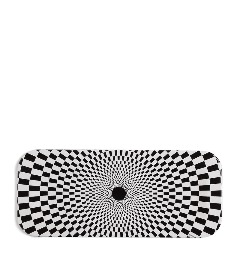 Fornasetti Egocentrismo rectangular tray 25cm x 60cm - British product