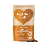 Holland & Barrett Together Health Organic Chaga Mushroom Supplement 60 Capsules- Buy online at McGrocer
