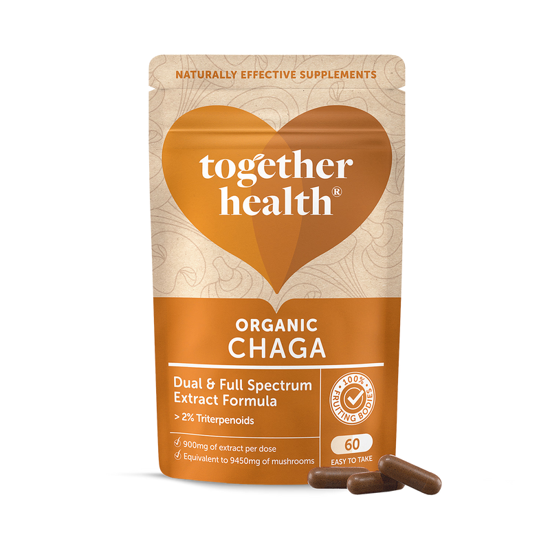 Together Health Organic Chaga 60 capsules, UK version