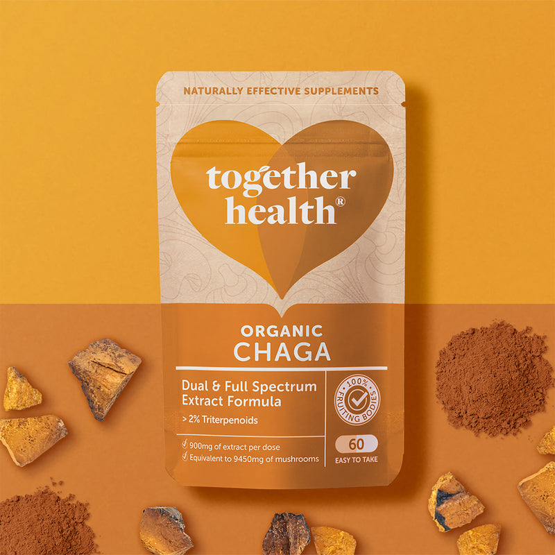 Together Health Organic Chaga 60 capsules, UK version