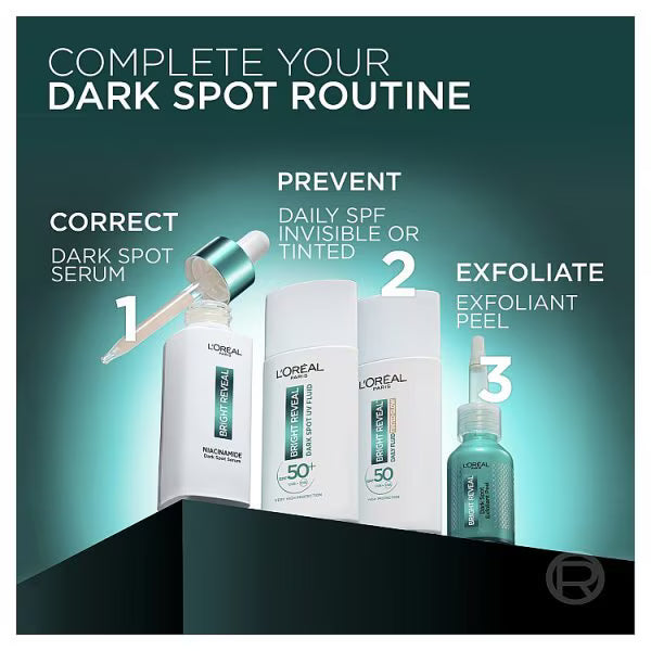 L'Oreal Bright Reveal serum 30ml, imported from the UK