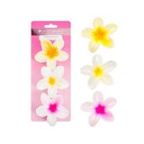 Superdrug Brushworks Tropical Flower Claw Clips - 3 Pack- Buy online at McGrocer