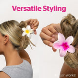 Brushworks tropical flower claw clips 3 pack, UK version
