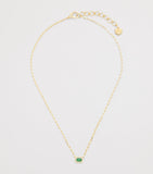 SHAY Mini Me necklace emerald diamond 0.5cm - British product