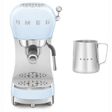 Smeg Pale Blue espresso machine, imported from the UK
