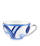Dolce & Gabbana Blu Mediterraneo porcelain teacup and saucer, imported from the UK