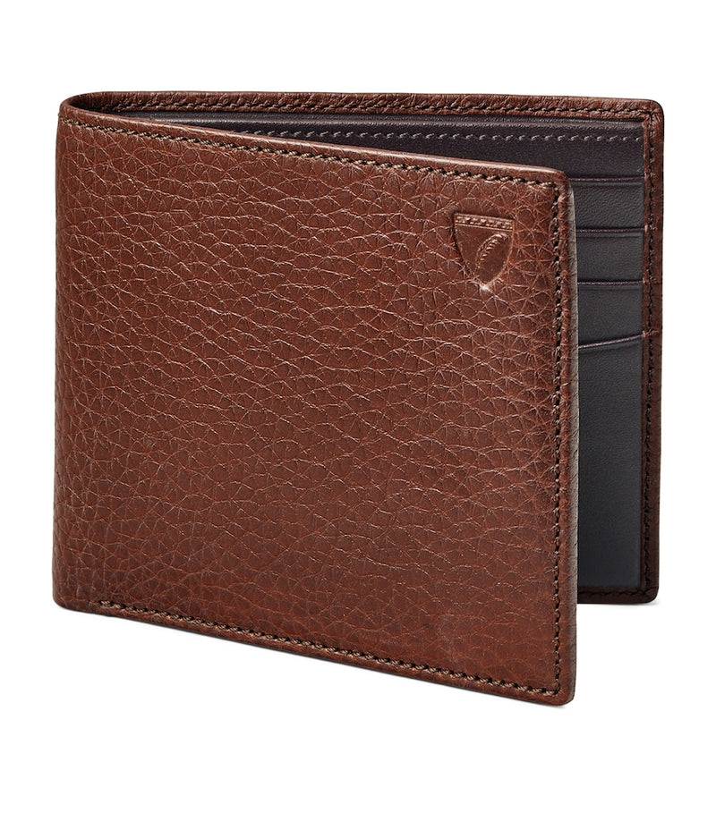 Aspinal of London classic billfold leather wallet (British brand)