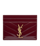 Saint Laurent Monogram Matelassé card holder in calfskin - British product
