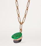 Annoushka yellow gold tsavorite doorman's cap charm - British product