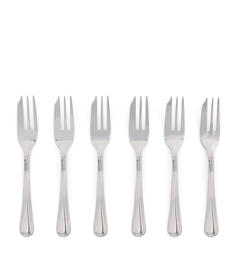 Harrods stainless steel pastry fork set of 6, UK version