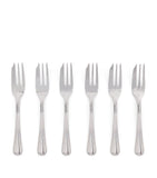 Harrods stainless steel pastry fork set of 6, UK version