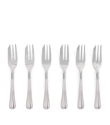 Harrods Harrods 6-Piece Stainless Steel Pastry Fork Set- Buy online at McGrocer