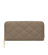Harrods Saint Laurent Matelassé Zip-Up Wallet- Buy online at McGrocer