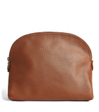 Longchamp leather Le Foulonné wash bag, UK version