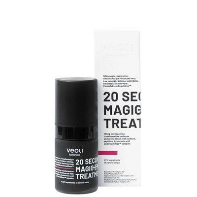 Superdrug Veoli Botanica 20 Seconds Magic Lifting-Repairing Undereye Serum 15ml- Buy online at McGrocer