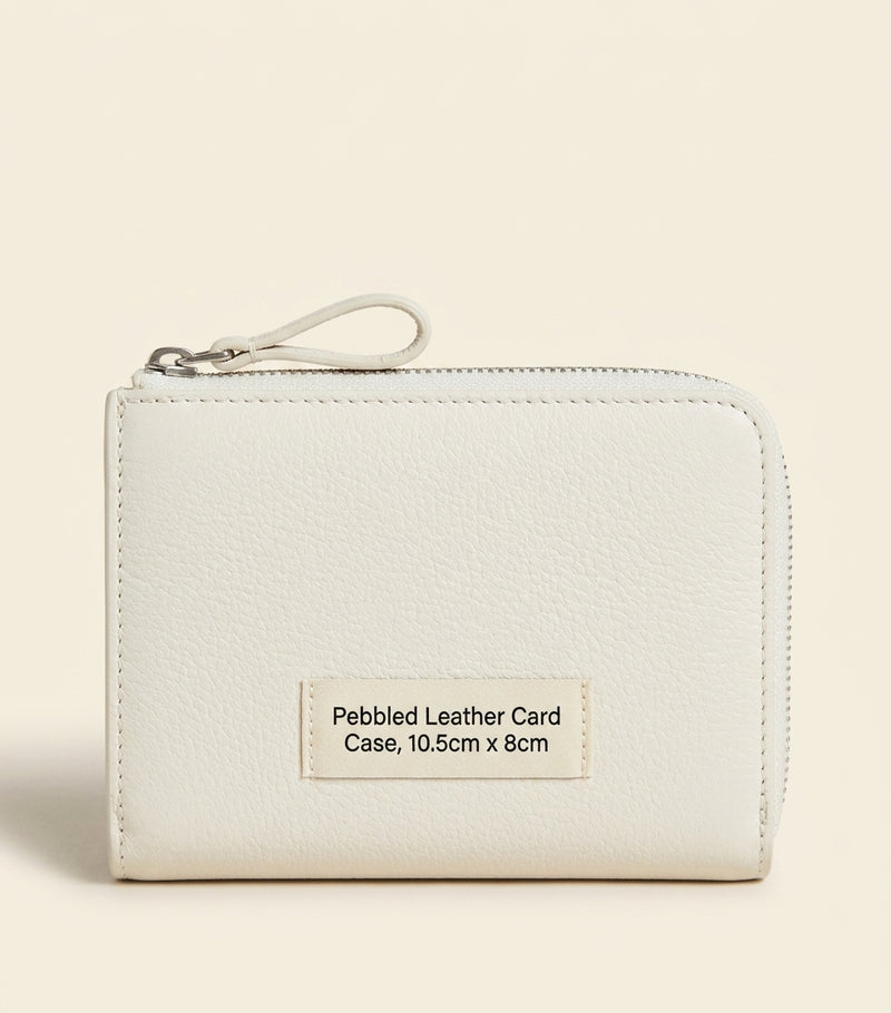 Mulberry bifold zipped leather wallet, imported from the UK