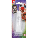 Smiffys Aqua Cream Make-Up White 28ml, imported from the UK