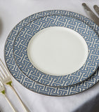 O.W.London geometric print dinner plates set of 2 26cm, imported from the UK
