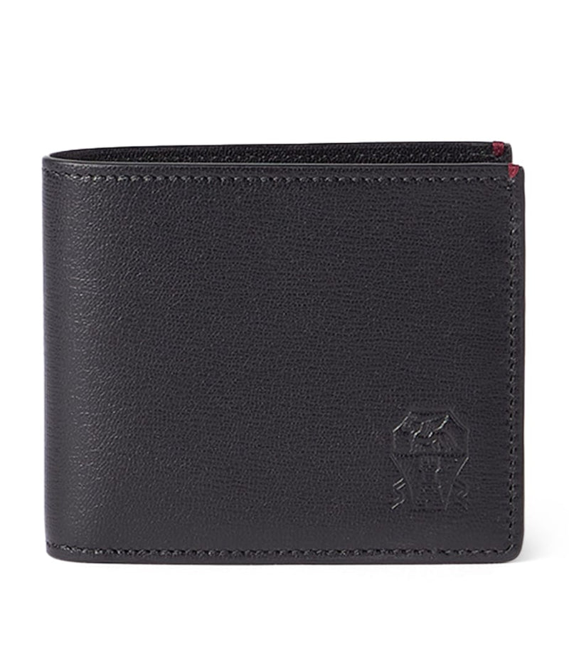 Brunello Cucinelli bifold wallet nubuck leather (British brand)