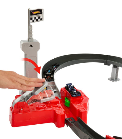 Harrods Racing Sprint Race Circuit Set with Track and 3 Cars Suitable from 4 Years- Buy online at McGrocer