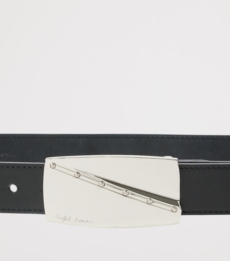 Ralph Lauren Collection leather buckle belt, imported from the UK