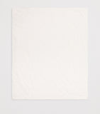 Emporio Armani Kids reversible cotton logo baby blanket 75x65cm (British brand)