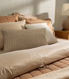 Hamam Alya Blossom super king duvet cover, imported from the UK