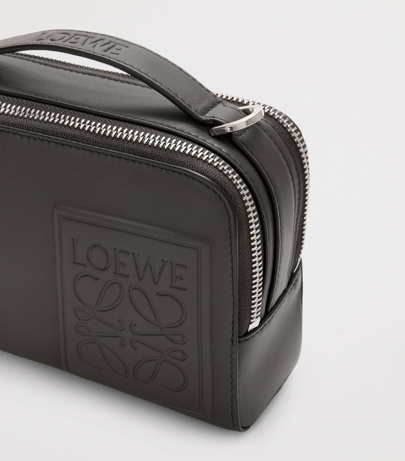 LOEWE Mini Leather Patch camera bag, UK version