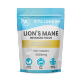 Holland & Barrett Lion's Mane 4000mg Mushroom Supplement 120 Tablets- Buy online at McGrocer