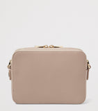 Aspinal of London leather camera bag with woven detail (British brand)