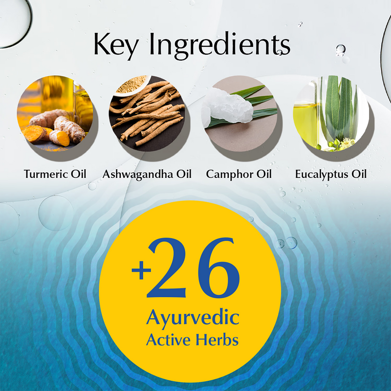 Ayumi Muscle and Joint Massage Oil 100ml, UK version