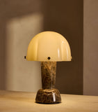 Soho Home Rio portable lamp with marble base, imported from the UK