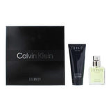 Calvin Klein Eternity for Men gift set 50ml EDT and shower gel - British product