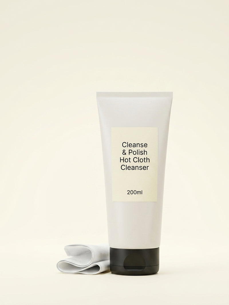 Liz Earle hot cloth cleanser 200ml with 2 cotton cloths (British brand)
