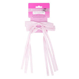 Superdrug Brushworks Satin Hair Bow Duo Pink Hair Clip- Buy online at McGrocer
