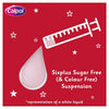 Calpol SixPlus Strawberry Suspension Sugar Free 80ml - British product