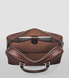 Aspinal of London Mount Street briefcase black saffiano leather (British brand)