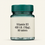 Holland & Barrett Holland & Barrett Vitamin D3 Supplement 400 IU 90 Tablets- Buy online at McGrocer