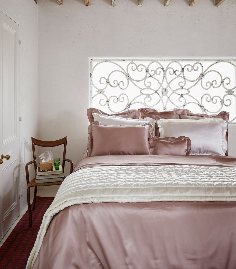 Gingerlily silk Super King duvet cover 260cm x 220cm, UK version