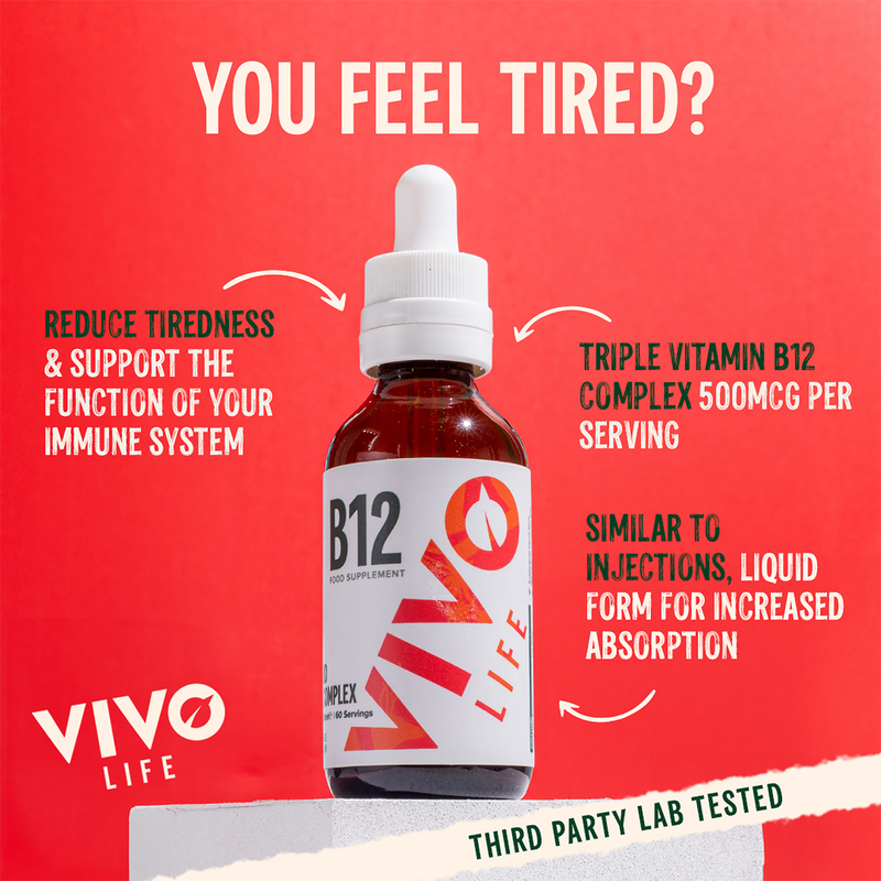 Vivo Life Liquid B12 Complex 60ml - British product
