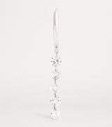 Harrods Persée White Gold and Diamond Danaé Single Hoop Earring- Buy online at McGrocer