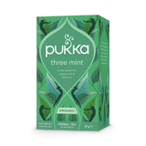 Holland & Barrett Pukka Three Mint Herbal Tea Bags 20- Buy online at McGrocer