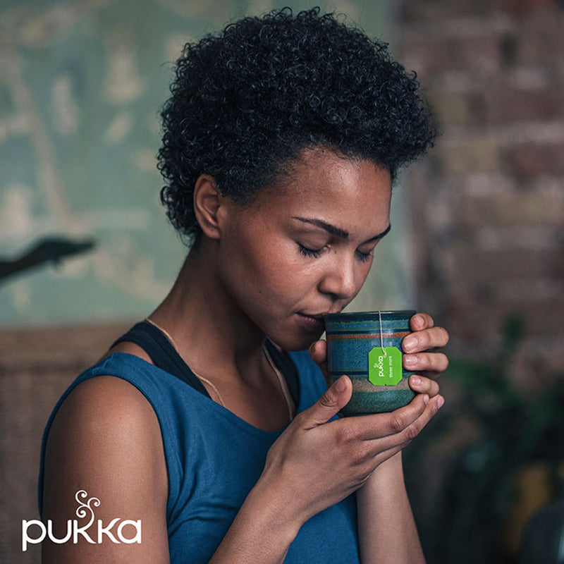 Pukka Three Mint tea bags 20, imported from the UK