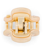 Alexandre de Paris gold-plated mini claw hair clip 1.8cm, UK version