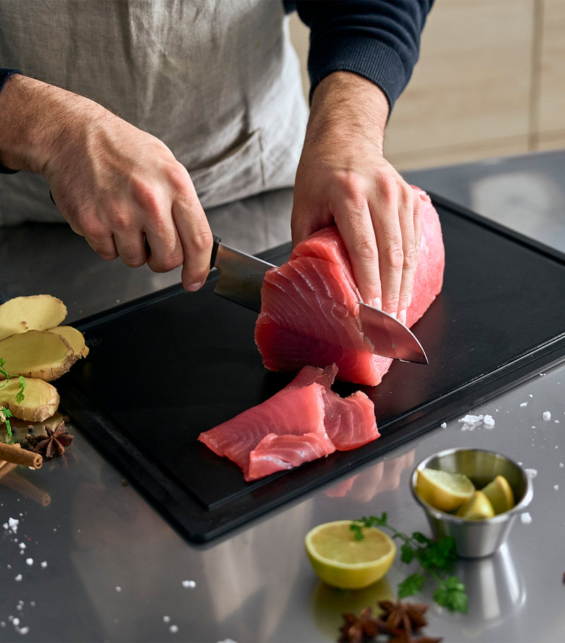 Fissler Santoku knife with 17cm stainless steel blade - British product