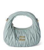 Miu Miu Wander matelassé leather top-handle bag (British brand)